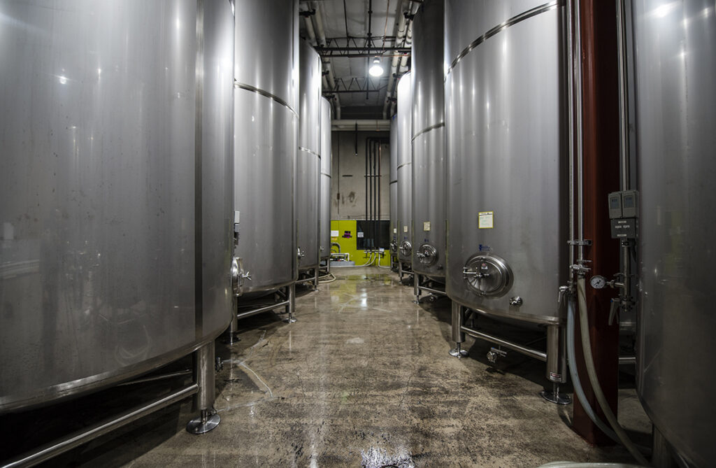 fermentation tanks